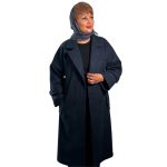 📌 پالتو فوتر بلند یقه انگلیسی 4 دکمه 🧶 جنس: فوتر 📏 سایزبندی: 38-50 (free size) سایز بزرگ
