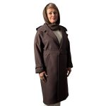 📌 مدل: بارانی کلاهدار 🧶 جنس: پرادا 📏 سایزبندی: 38 تا 54 سایز بزرگ