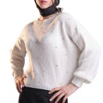 📌 مدل: بلوز بافت مهره دار 🧶 جنس: بافت 📏 سایزبندی: 38 تا 54 (free size) سایز بزرگ