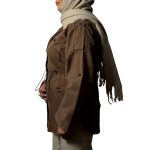 راهنمای سایز 📌 مدل: مانتو بیگمنت 🧶 جنس: کتان 📏 سایزبندی: 38-48