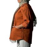 📌 مدل: مانتو کتان آستین حلقه‌دار 🧶 جنس: کتان 📏 سایزبندی: 38-52 سایز بزرگ
