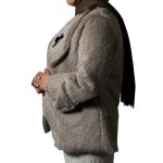 📌 مدل: کت پوست یقه ارشال گربه 🧶 جنس: پوست 📏 سایزبندی: 38 تا 58 (free size) سایز بزرگ