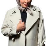 📌 مدل: بارانی سانتانا یقه سگک ✂️ جنس: سانتانا 📏 سایزبندی: 38-50 سایز بزرگ