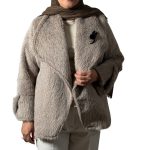 📌 مدل: کت پوست یقه ارشال گربه 🧶 جنس: پوست 📏 سایزبندی: 38 تا 58 (free size) سایز بزرگ