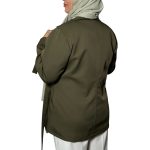 📌 مدل: بارانی کوتاه سگک دار پرادا 🧶 جنس: پرادا 📏 سایزبندی: 38 تا 50 سایز بزرگ