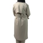 📌 مدل: بارانی ژیله دار یقه انگلیسی 🧶 جنس: پرادا 📏 سایزبندی: 38-52 سایز بزرگ