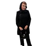 📌 مدل: مخمل نگینی 🧶 جنس: کرپ 📏 سایزبندی: 38 تا 52 🎨 رنگ‌بندی: مشکی سایز بزرگ