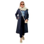 📌 مدل: بارانی سانتانا ژیله‌دار 🧶 جنس: سانتانا 📏 سایزبندی: 36 تا 46 🎨 رنگ‌بندی: کرم، قهوه‌ای، سرمه‌ای، مشکی