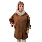 📌 مدل: بارانی سانتا بلند چهارخانه 🧶 جنس: سانتانا 📏 سایزبندی: فری‌سایز (38 تا 58) 🎨 رنگ‌بندی: کرم، سبز، قهوه‌ای، قهوه‌ای تیره، مشکی سایز بزرگ