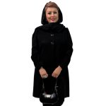📌 مدل: مانتو ستاره 🧶 جنس: کرپ 📏 سایزبندی: 38 تا 54 🎨 رنگ‌بندی: مشکی سایز بزرگ