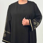 📌 مدل: مانتو مجلسی یاسمن 🧶 جنس: شانتون 📏 سایزبندی: 38 تا 60 🎨 رنگ‌بندی: مشکی سایز بزرگ