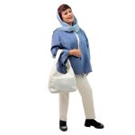 راهنمای سایز 📌 مدل: کت بهاره زیگورات 🧶 جنس: شانتون 📏 سایزبندی: 38 تا 58 🎨 رنگ‌بندی: کرم، سبز، آبی تیره، مشکی سایز بزرگ