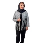 راهنمای سایز 📌 مدل: کت شلوار گلدوزی 🧶 جنس: ژاکارد 📏 سایزبندی: 46-52 🌈 رنگ‌بندی: مشکی، سفید
