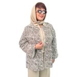 راهنمای سایز 📌 مدل: کت پاریس 🧶 جنس: کرپ گیپور 📏 سایزبندی: 38 تا 58 🎨 رنگ‌بندی: سبز، آبی، قهوه‌ای، مشکی سایز بزرگ