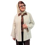راهنمای سایز 📌 مدل: کت رزالی پرزنت 🧶 جنس: لینن بامبو 📏 سایزبندی: 38 تا 54 🎨 رنگ‌بندی: کرم، آبی تیره، یشمی، سورمه‌ای، مشکی سایز بزرگ