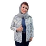 راهنمای سایز 📌 مدل: کت مروارید دوزی 🧶 جنس: ژاکارد 📏 سایزبندی: 38-50 🌈 رنگ‌بندی: کرم، طوسی، سبز، آبی