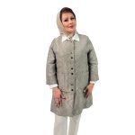 راهنمای سایز 📌 مدل: مانتو جفت دکمه 🧶 جنس: ژاکارد 📏 سایزبندی: 40 تا 58 🎨 رنگ‌بندی: طوسی، سبز، خاکی، مشکی