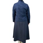 راهنمای سایز 📌 مدل: کت و دامن 🧶 جنس: کرپ 📏 سایزبندی: 38-48 🌈 رنگ‌بندی: سورمه‌ای، کرم، طوسی، سبز