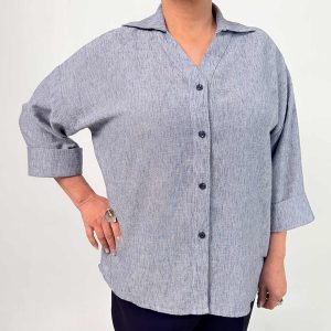 شومیز سایز بزرگ  ( سایز 36-56 ) کد 1329